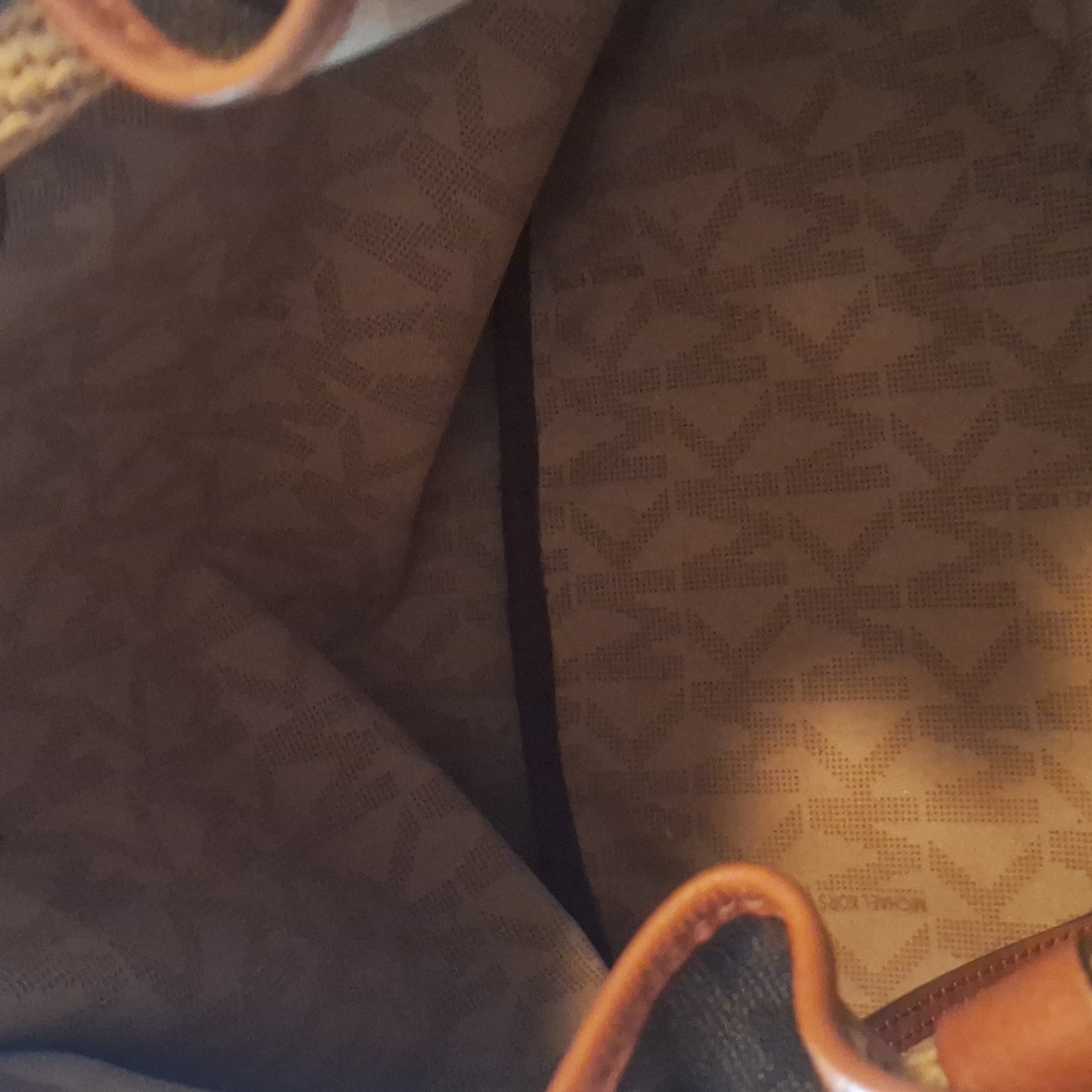Michael Kors Brown and Tan Shoulder Bag - Picture 13 of 16